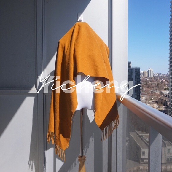 Accessories - 🔖 100% Wool Blanket Scarf In Tobacco